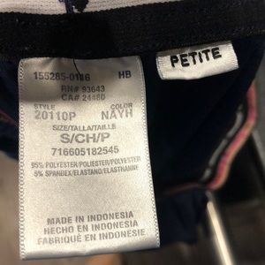 Heart Soul Navy Scrub Pants